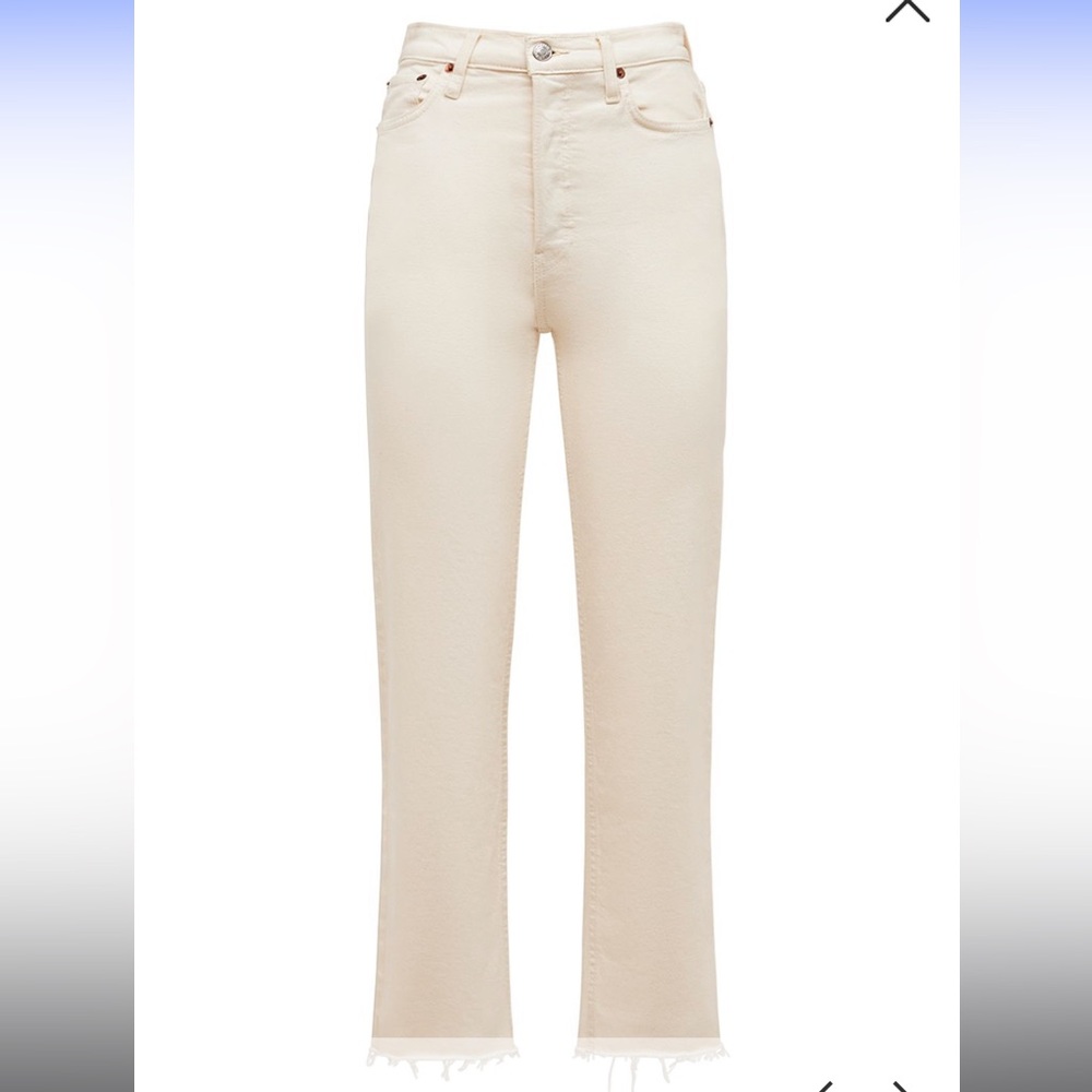 Re/Done 70’s High Rise Stove Ripe Jeans Size 25